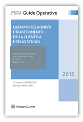 Liberi professionisti e trasferimento della clientela e dello studio