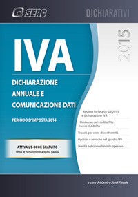 IVA 2015 – Dichiarazione annuale e comunicazione dati