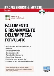 Fallimento e risanamento dell’impresa- Formulario