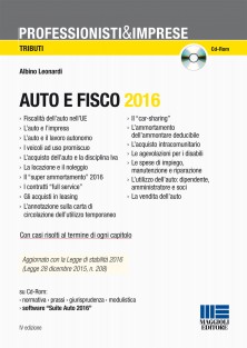 Auto e fisco 2016