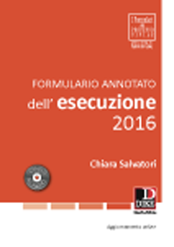 Formulario annotato dell’esecuzione 2016