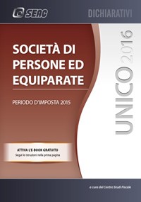 Unico 2016 Società di persone ed equiparate