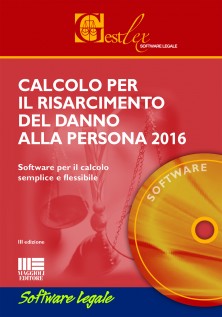 Calcolo per il risarcimento del danno alla persona 2016