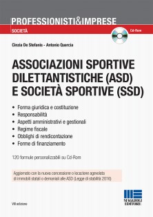 Associazioni sportive dilettantistiche (ASD) e società sportive (SSD)