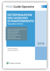 Determinazione dell’assegno di mantenimento