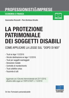 La protezione patrimoniale dei soggetti disabili