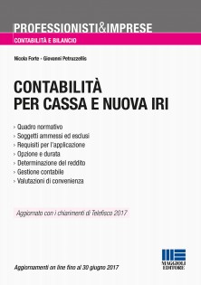 Contabilità per cassa e nuova iri