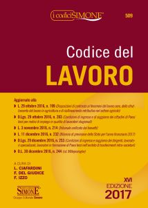 Codice del Lavoro 2017