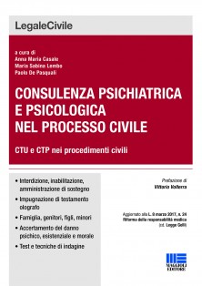 Consulenza psichiatrica e psicologica nel processo civile