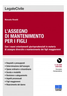 L’assegno di mantenimento per i figli