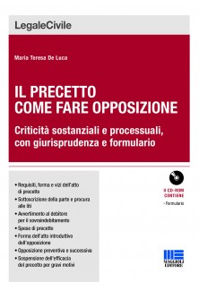 Il precetto come fare opposizione