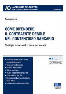 Come difendere il contraente debole nel contenzioso bancario