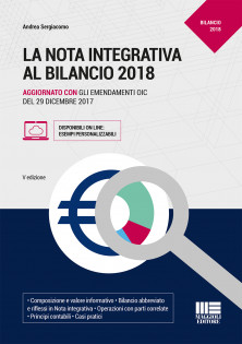 La nota integrativa al bilancio 2018