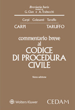 Commentario breve al Codice di Procedura Civile
