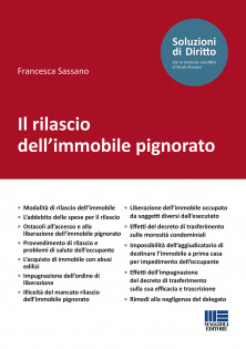 Il rilascio dell’immobile pignorato