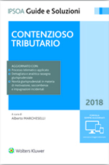 Contenzioso tributario 2018