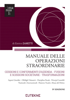 Manuale delle operazioni straordinarie