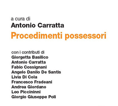 Procedimenti possessori art. 703-705