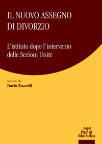 Il nuovo assegno di divorzio