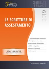 La scrittura di assestamento 2019