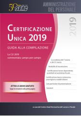 Certificazione unica 2019