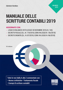 Manuale delle scritture contabili 2019