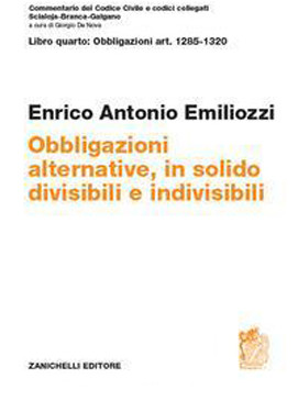 ART. 1285-1320 Obbligazioni alternative, in solido, divisibili e indivisibili