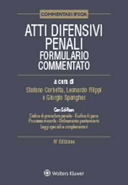 Formulario commentato Atti difensivi penali