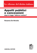 Appalti Pubblici e Concessioni Dopo la Legge “Sblocca Cantieri”