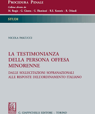 La testimonianza della persona offesa minorenne