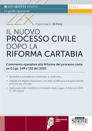 Il Nuovo Processo Civile dopo la Riforma Cartabia