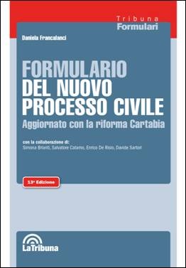 formulario nuovo processo civile cartabia