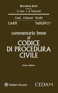 commentario carpi taruffo codice procedura civile