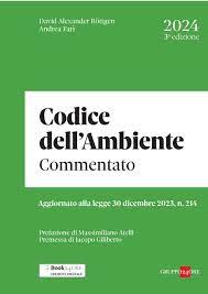 Codice dell’ambiente – Commentato 2024