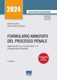 Formulario Annotato del Processo Penale