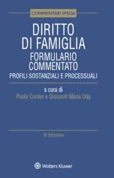 Diritto di famiglia – Formulario commentato
