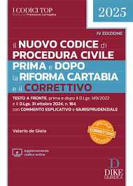 Il nuovo Codice di Procedura Civile prima e dopo la Riforma Cartabia e il Correttivo